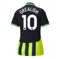 Manchester City Jack Grealish #10 Fußballbekleidung Auswärtstrikot Damen 2024-25 Kurzarm